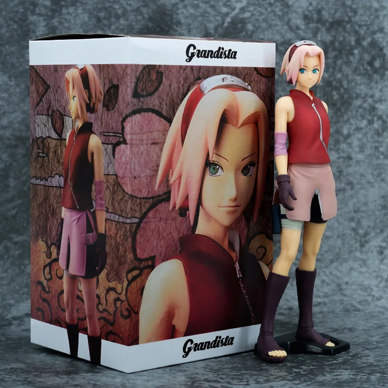 Naruto Figure Anime Shippuden Haruno Sakura Action Figure Standing Position Collection Toy For Christmas Gift 27cm Naruto Figure Anime Shippuden Haruno Sakura Action Figure Standing Position Collection Toy For Christmas Gift 27cm